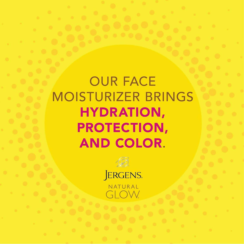Jergens Glow Face Daily Moisturizer Sunscreen Spf 20