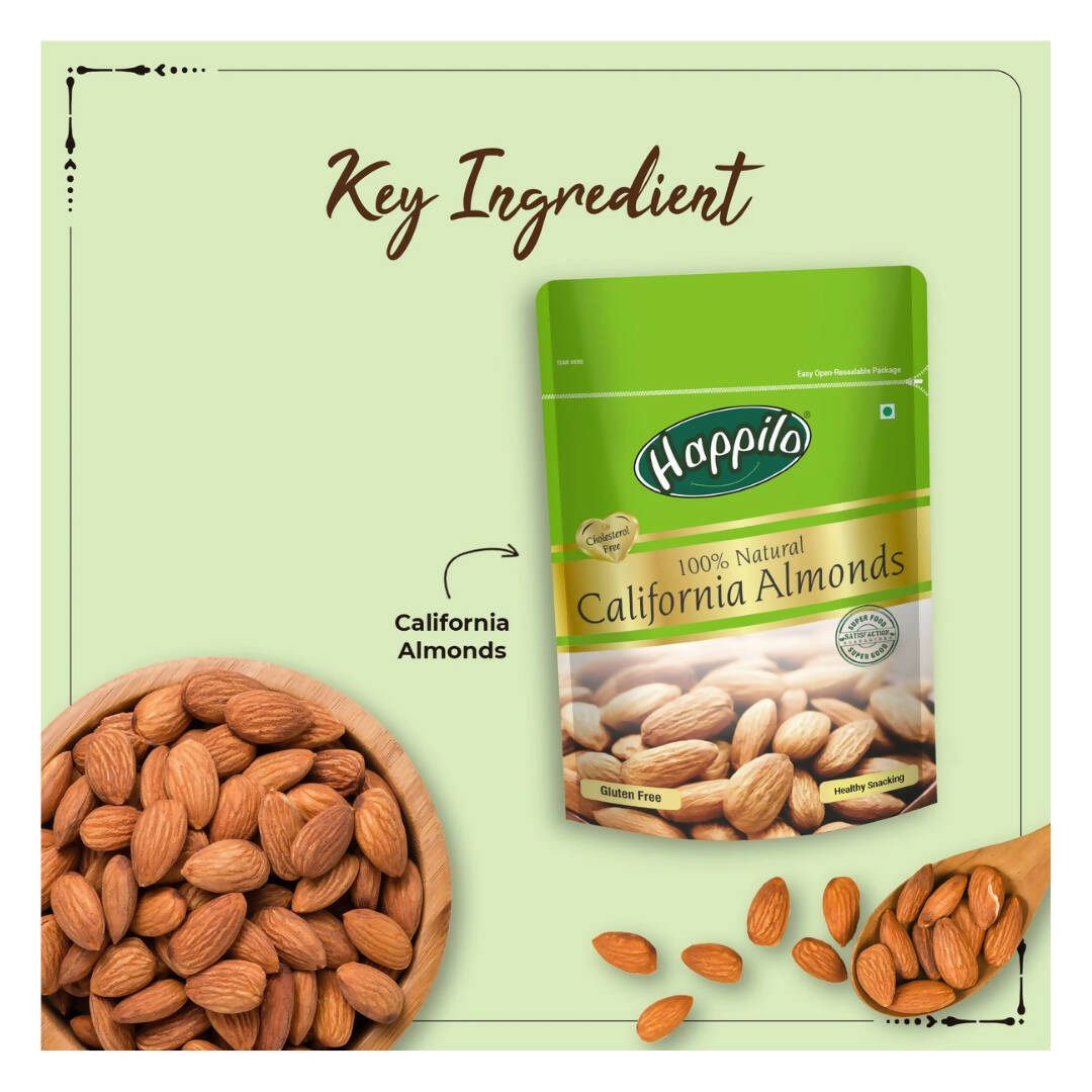 Happilo 100% Natural Premium California Almonds