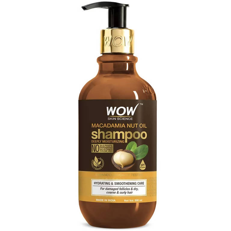 Wow Skin Science Macadamia Nut Oil Shampoo