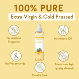 Wishcare 100% Pure Cold Pressed Olive Oil & Badam Rogan Sweet Almond Oil Combo