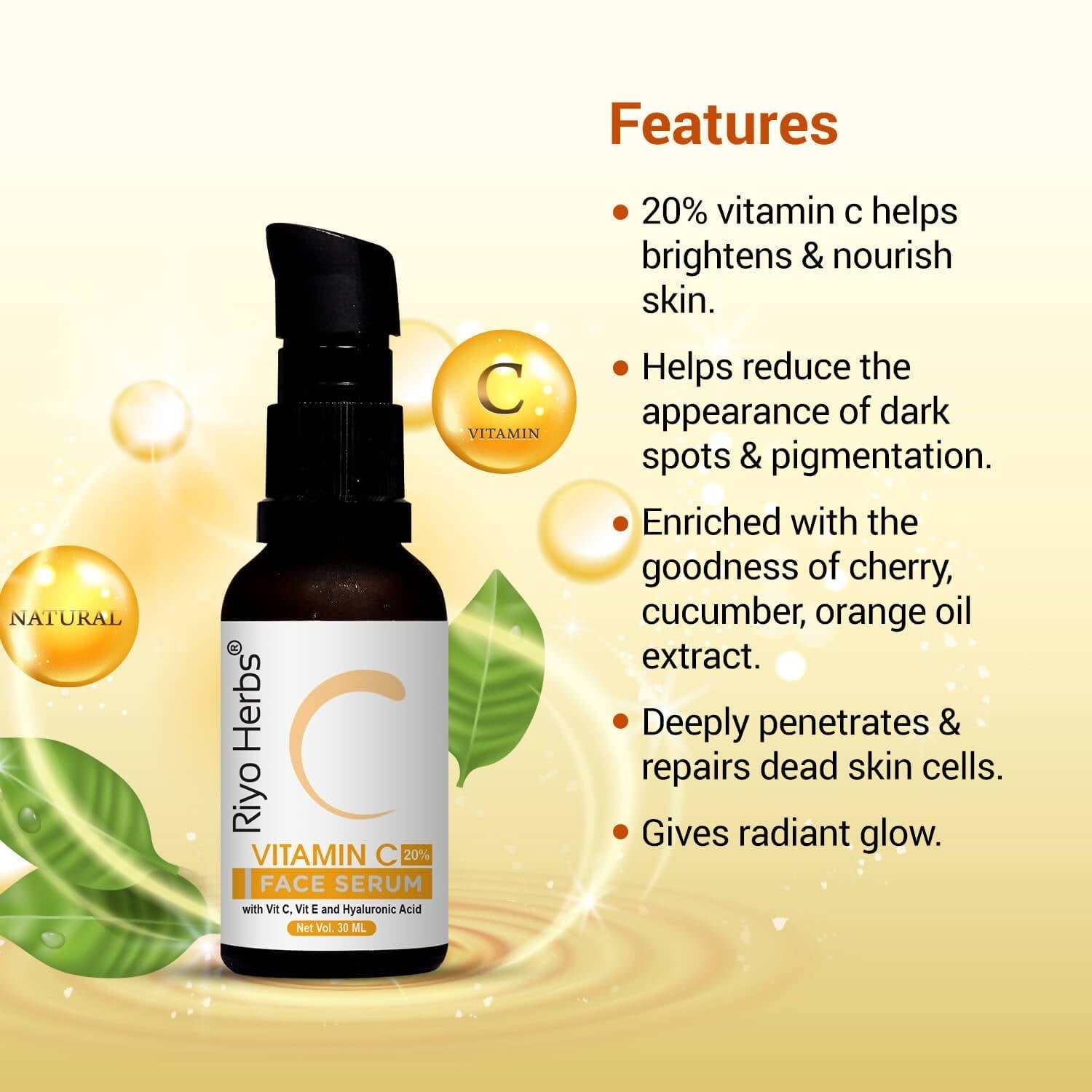 Riyo Herbs Vitamin C Face Serum