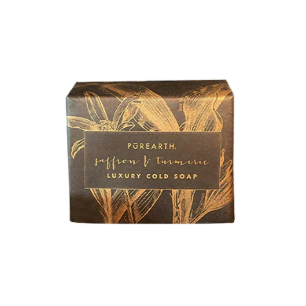 Purearth Saffron & Turmeric Luxury Cold Soap