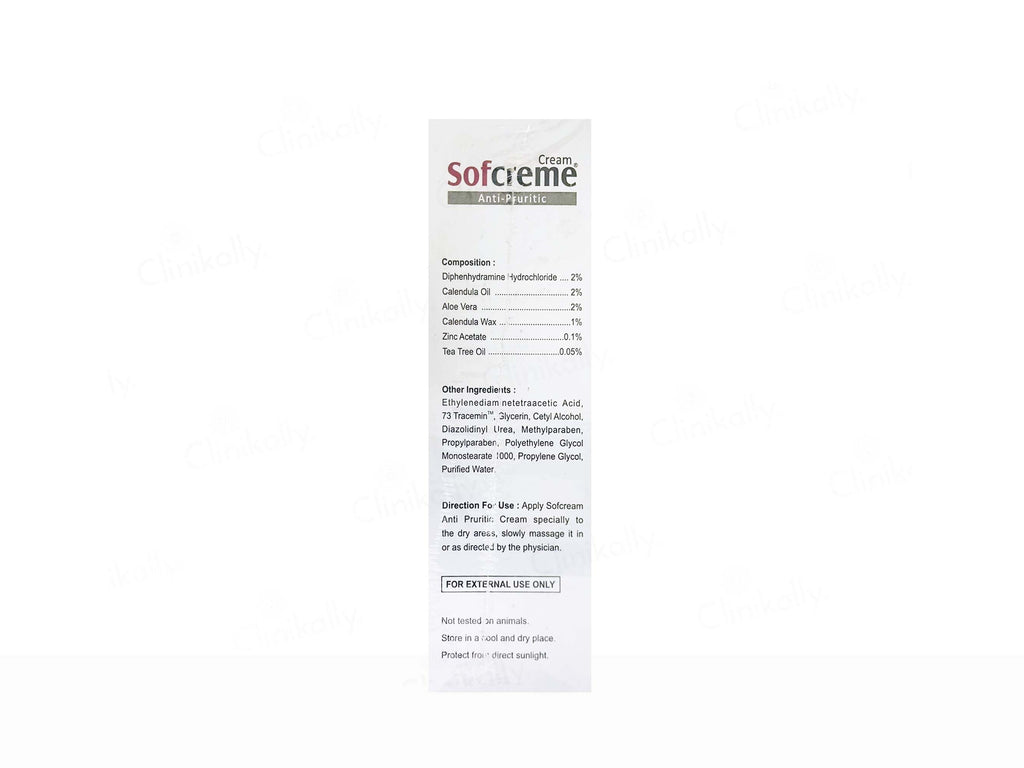 Sofcreme Anti-Pruritic Cream
