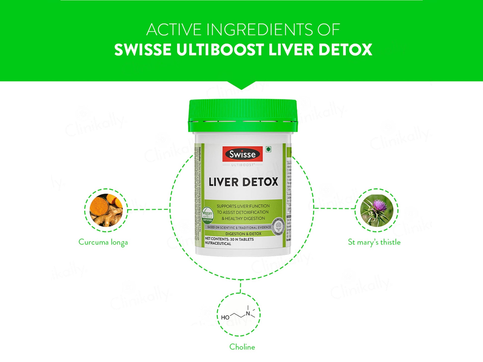 Swisse Ultiboost Liver Detox Tablet