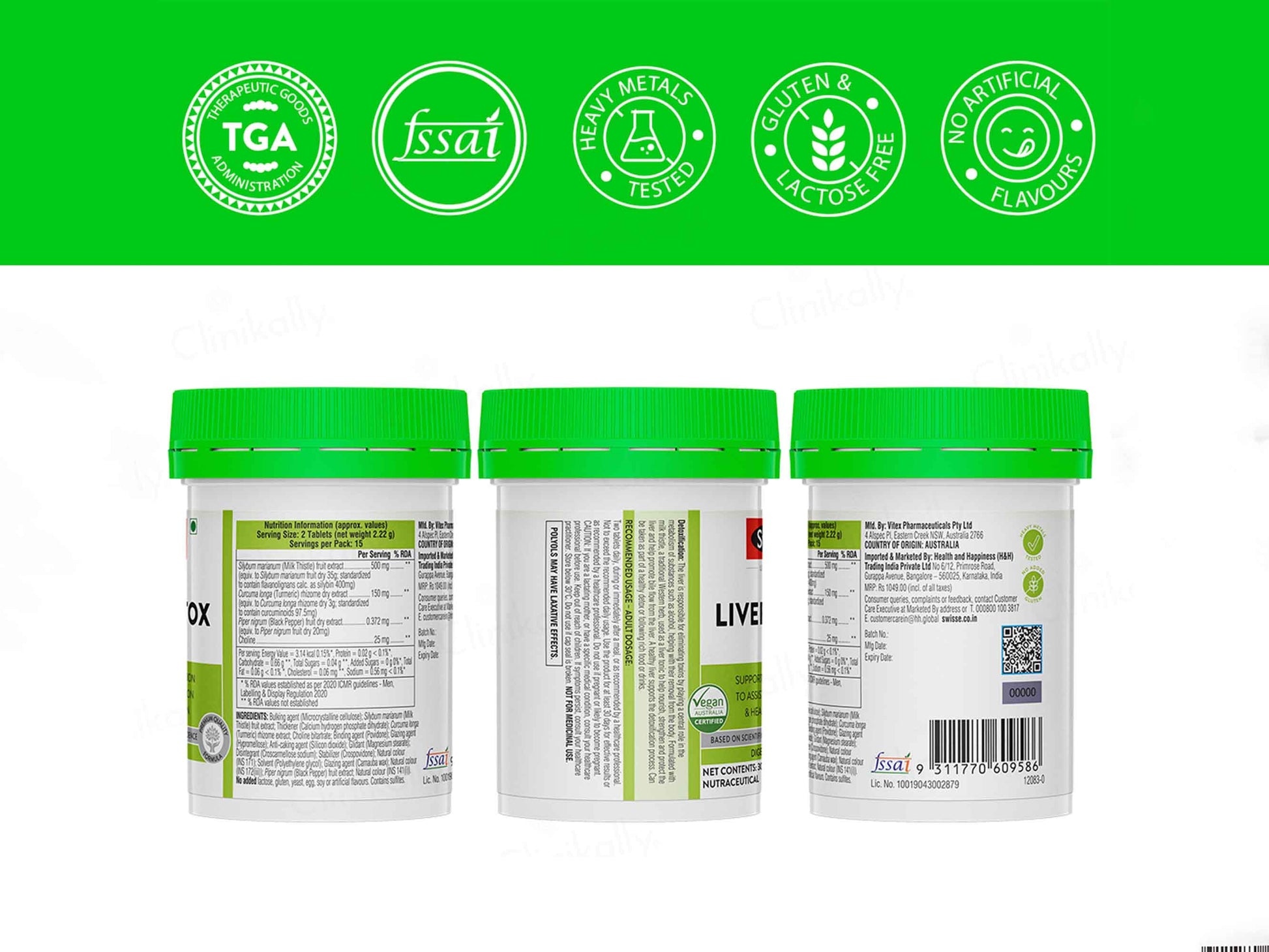 Swisse Ultiboost Liver Detox Tablet