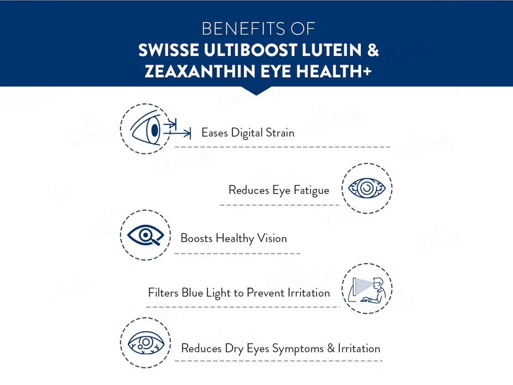 Swisse Ultiboost Lutein & Zeaxanthin Eye Health+ Tablet