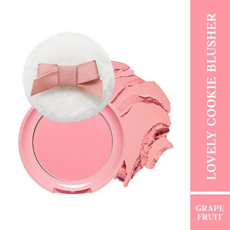 Etude House Lovely Cookie Pressed Powder Blush - Grapefruit