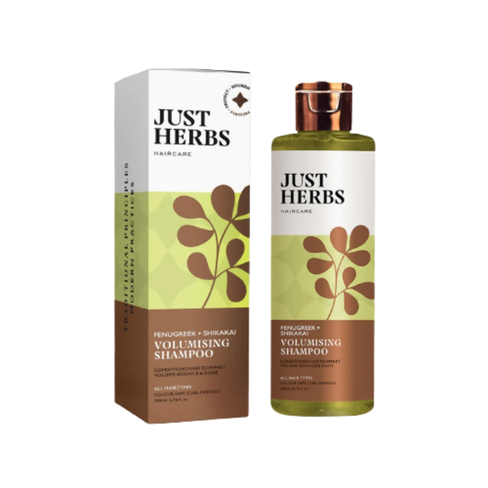 Just Herbs Volumising Shampoo With Fenugreek and shikakai