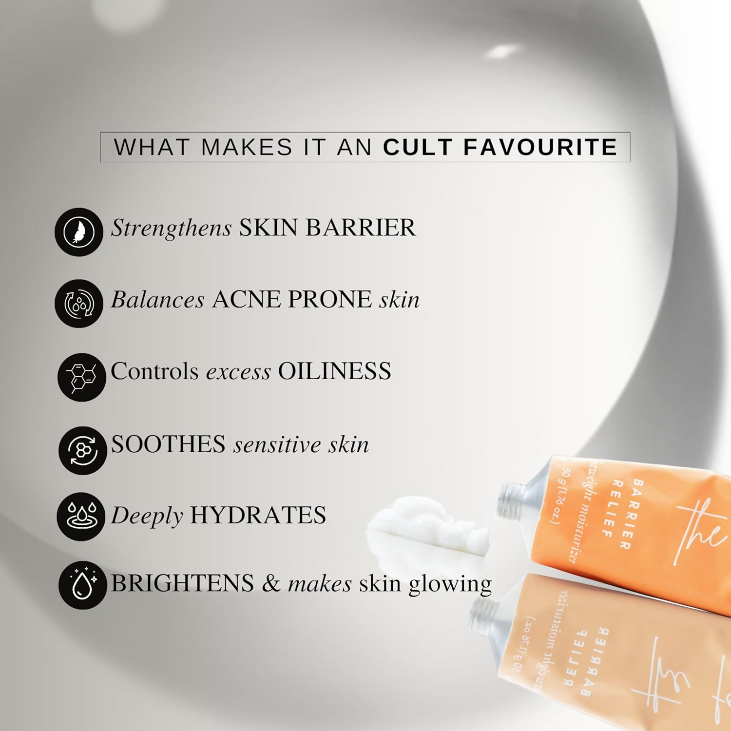 The Formularx Barrier Relief Ceramide Lightweight Moisturizer With Niacinamide & Hyaluronic Acid