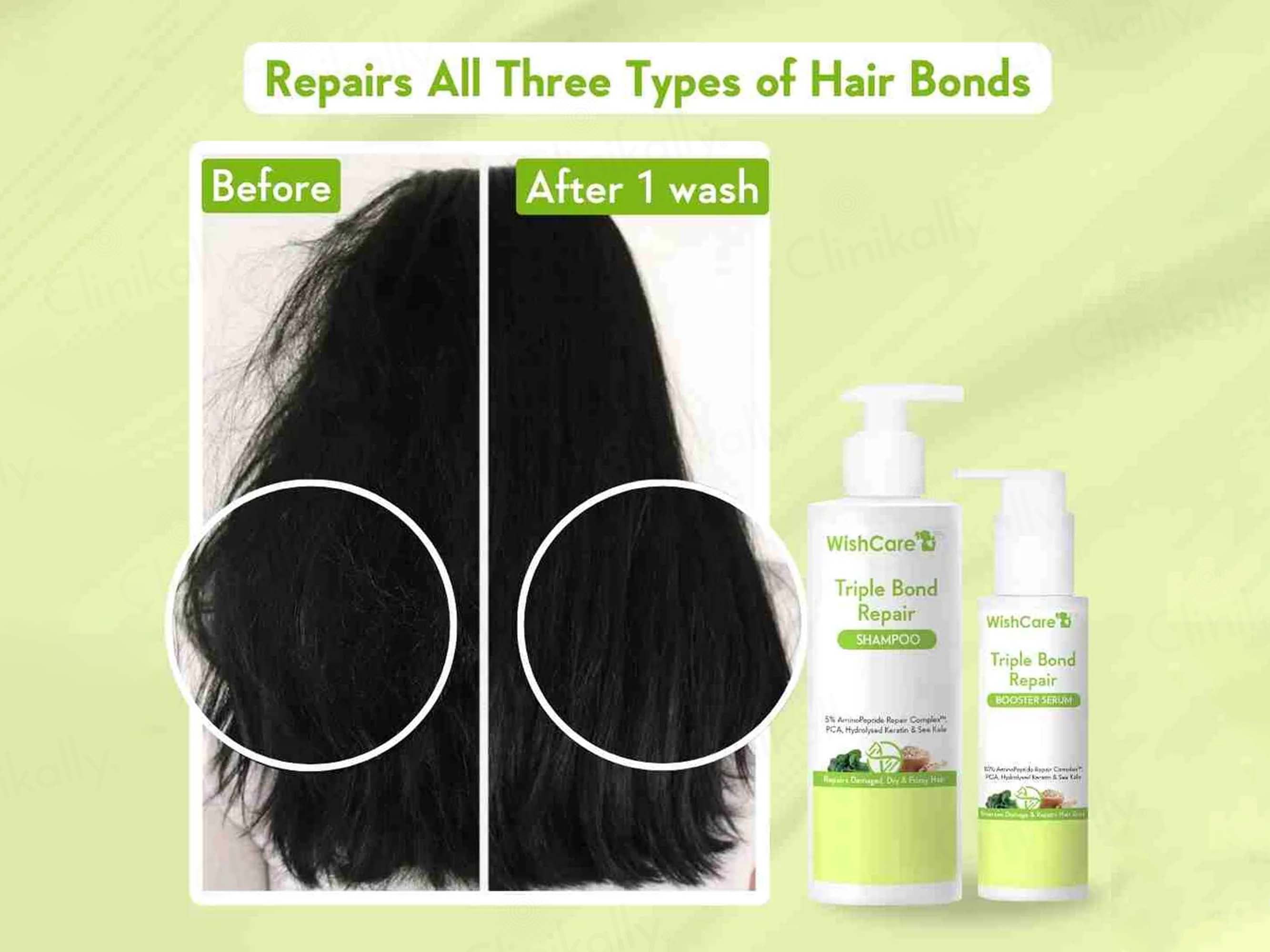 WishCare Triple Bond Repair Booster Hair Serum