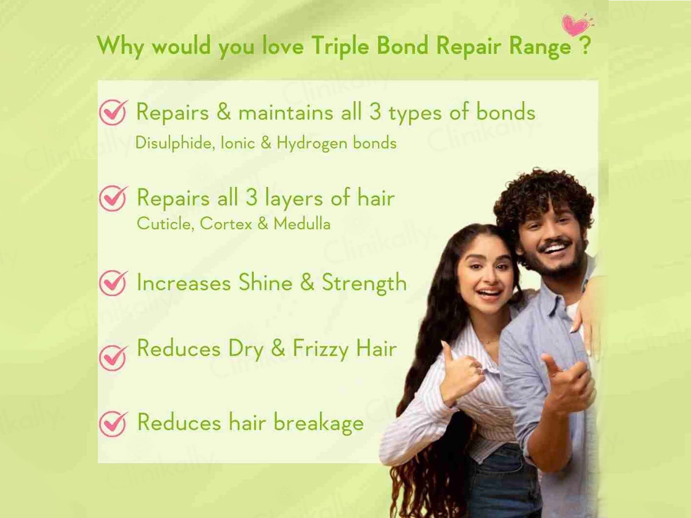 WishCare Triple Bond Repair Booster Hair Serum