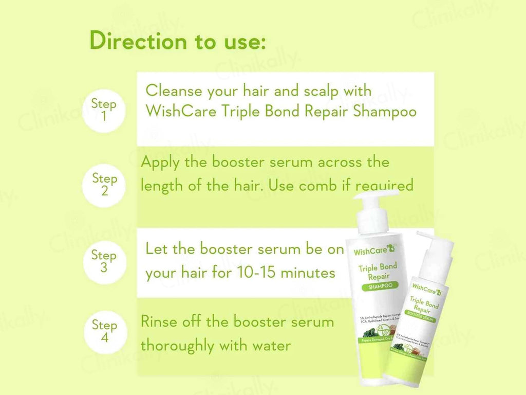 WishCare Triple Bond Repair Booster Hair Serum