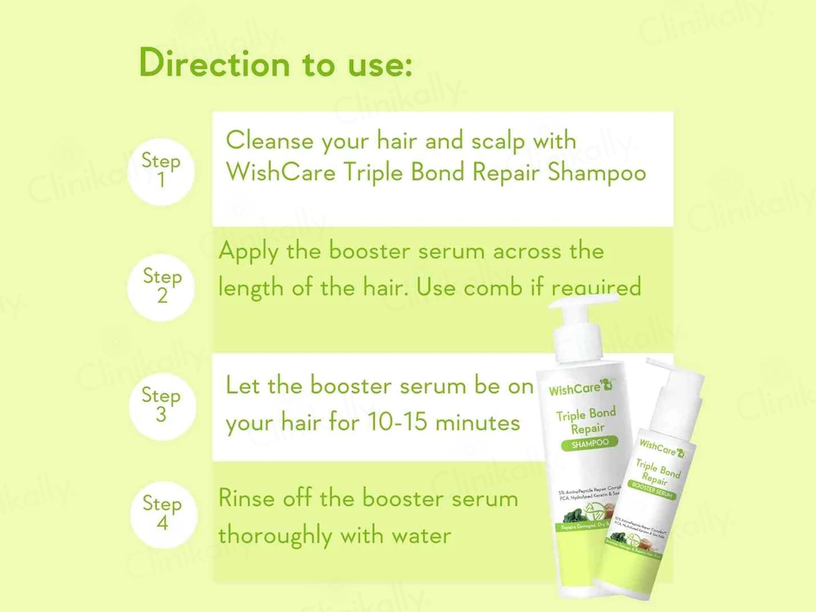 WishCare Triple Bond Repair Booster Hair Serum