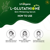 LA Organo L-Glutathione Serum For Skin Whitening