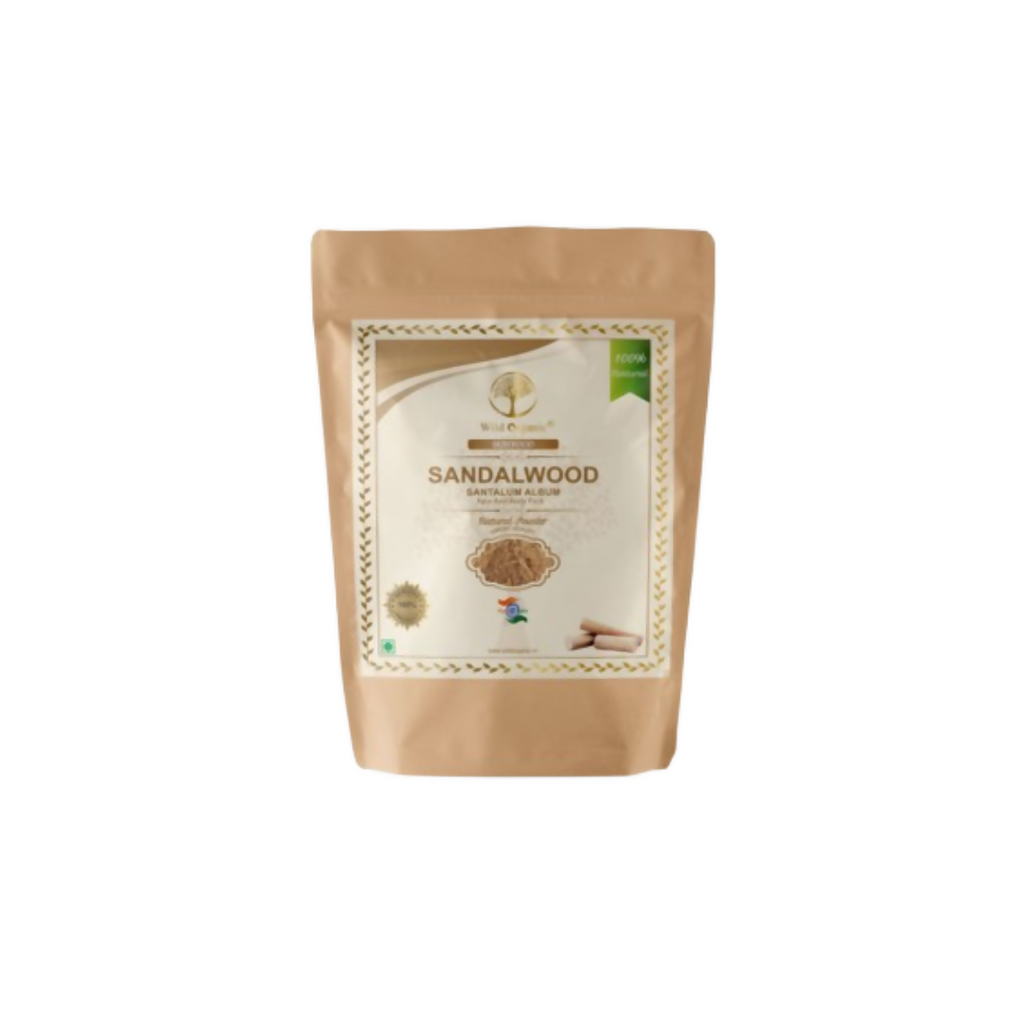 Wild Organic Sandalwood Powder For Skin And Body Pack