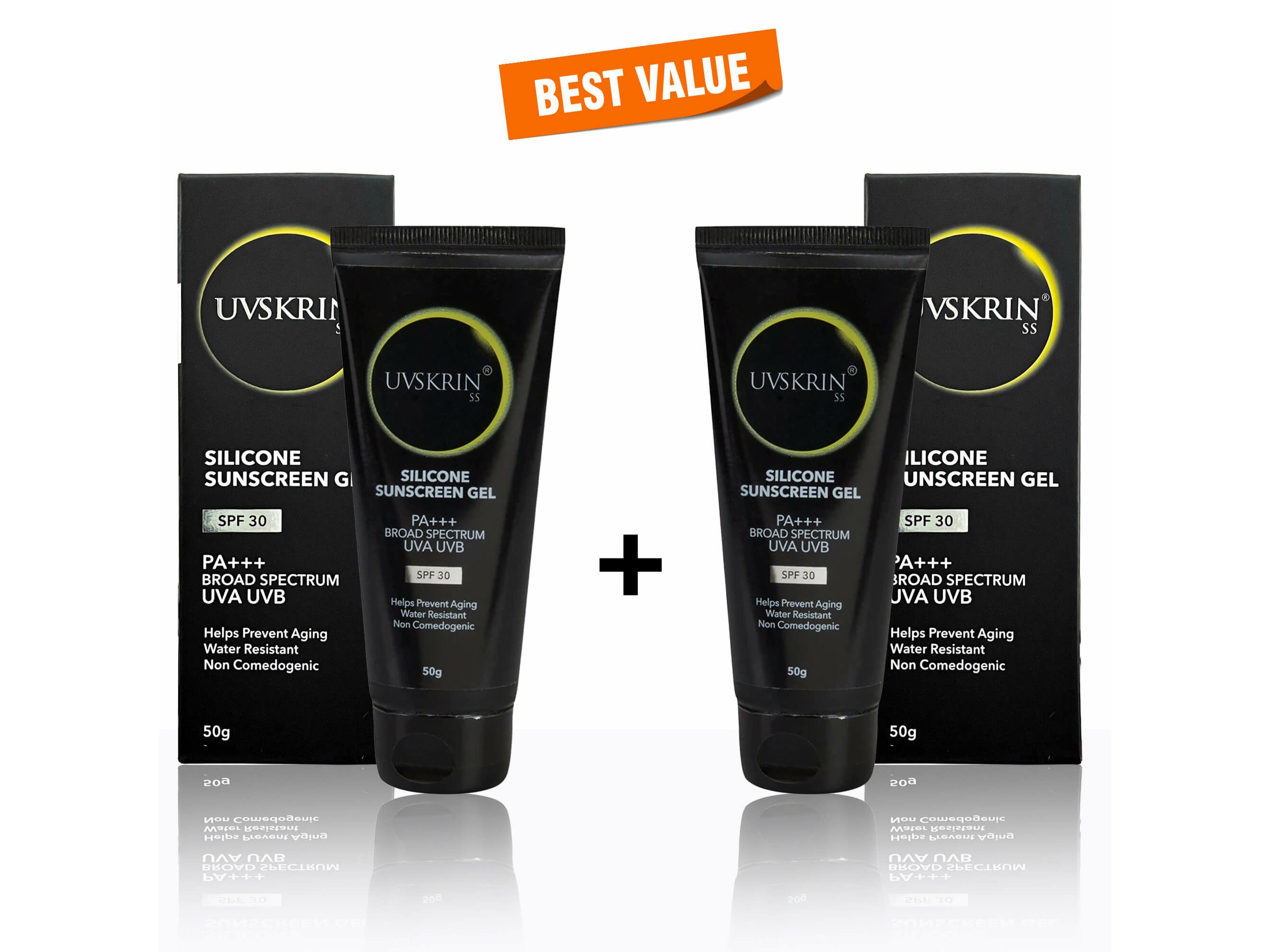UVSkrin SS Silicone Sunscreen Gel SPF 30
