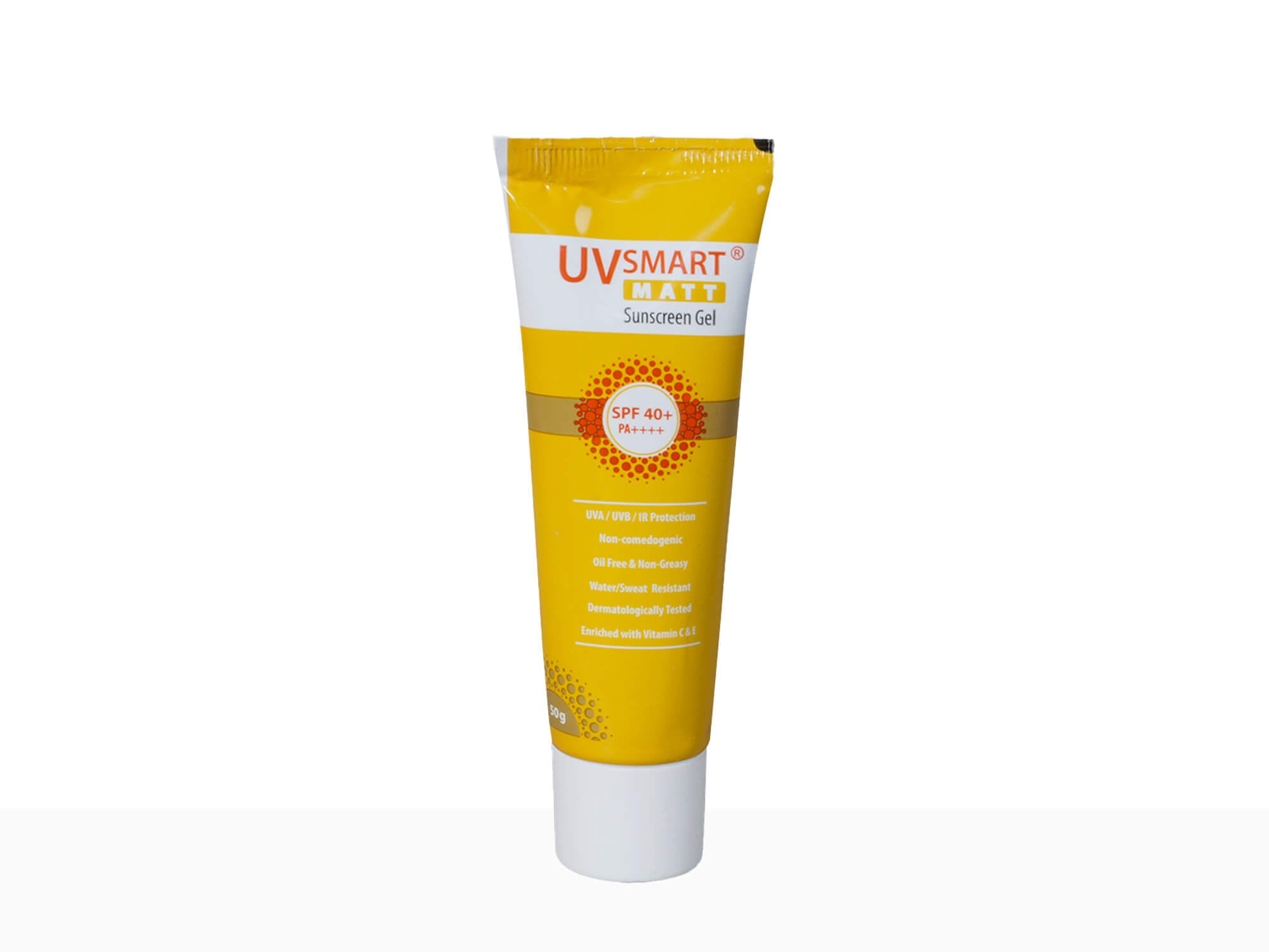 UVsmart Matt Sunscreen Gel SPF 40+/ PA++++