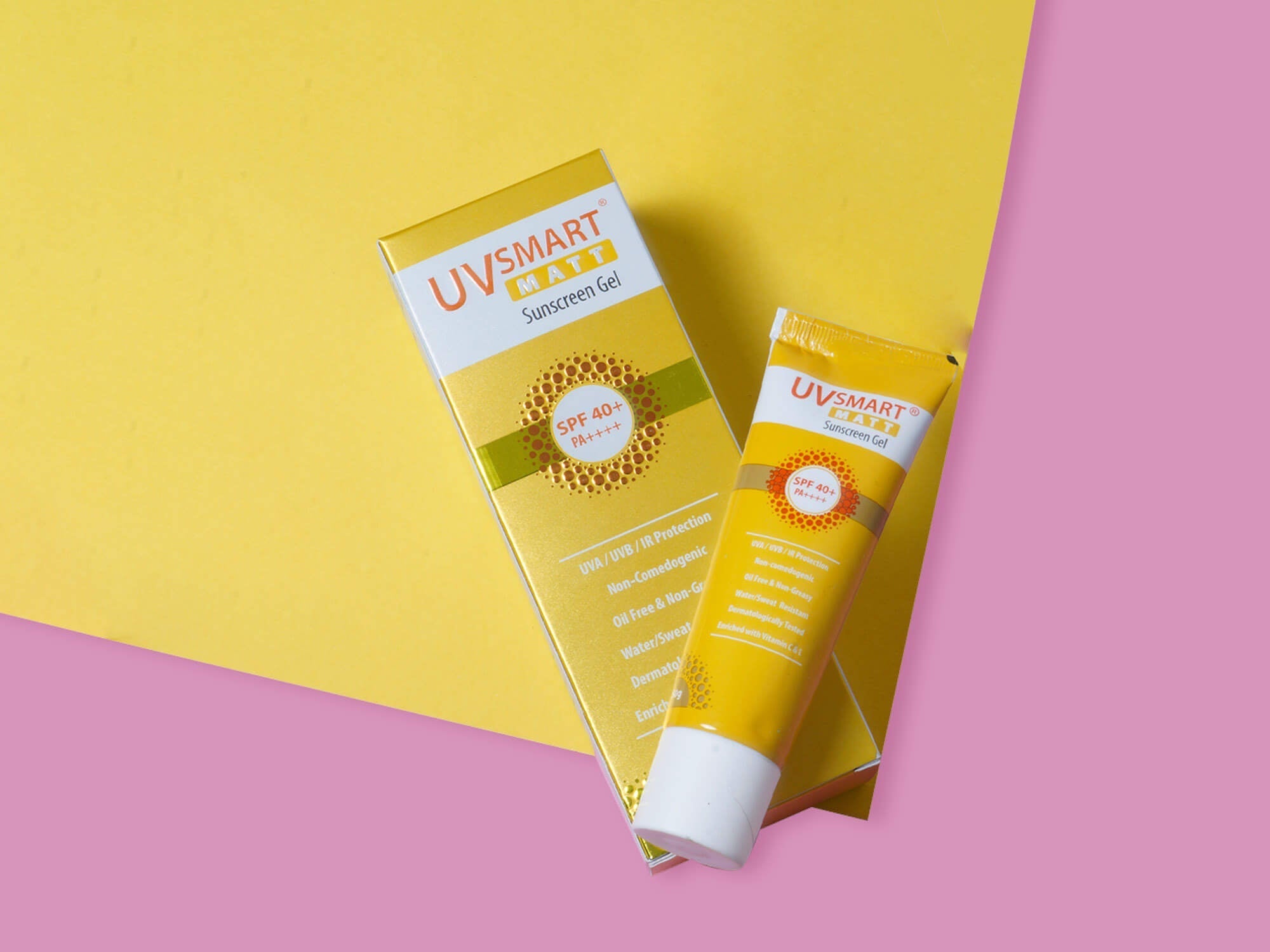 UVsmart Matt Sunscreen Gel SPF 40+/ PA++++