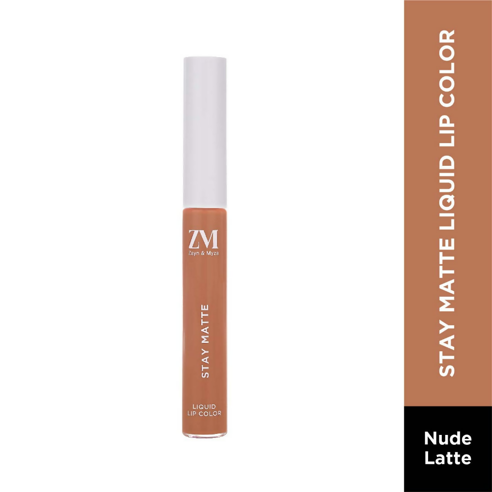 Zayn & Myza Stay Matte Liquid Lip Color - 09 Nude Latte