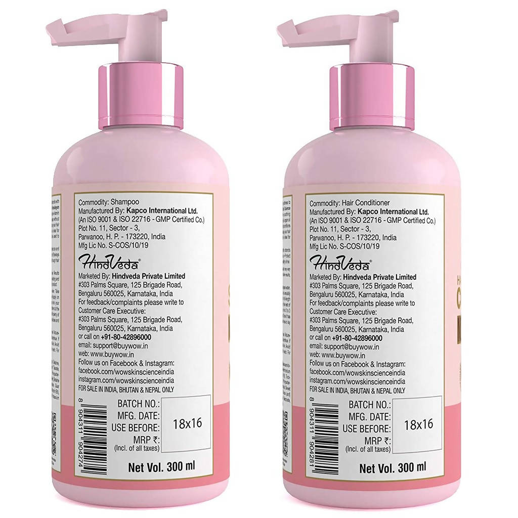 Wow Skin Science Himalayan Rose Shampoo and Conditioner