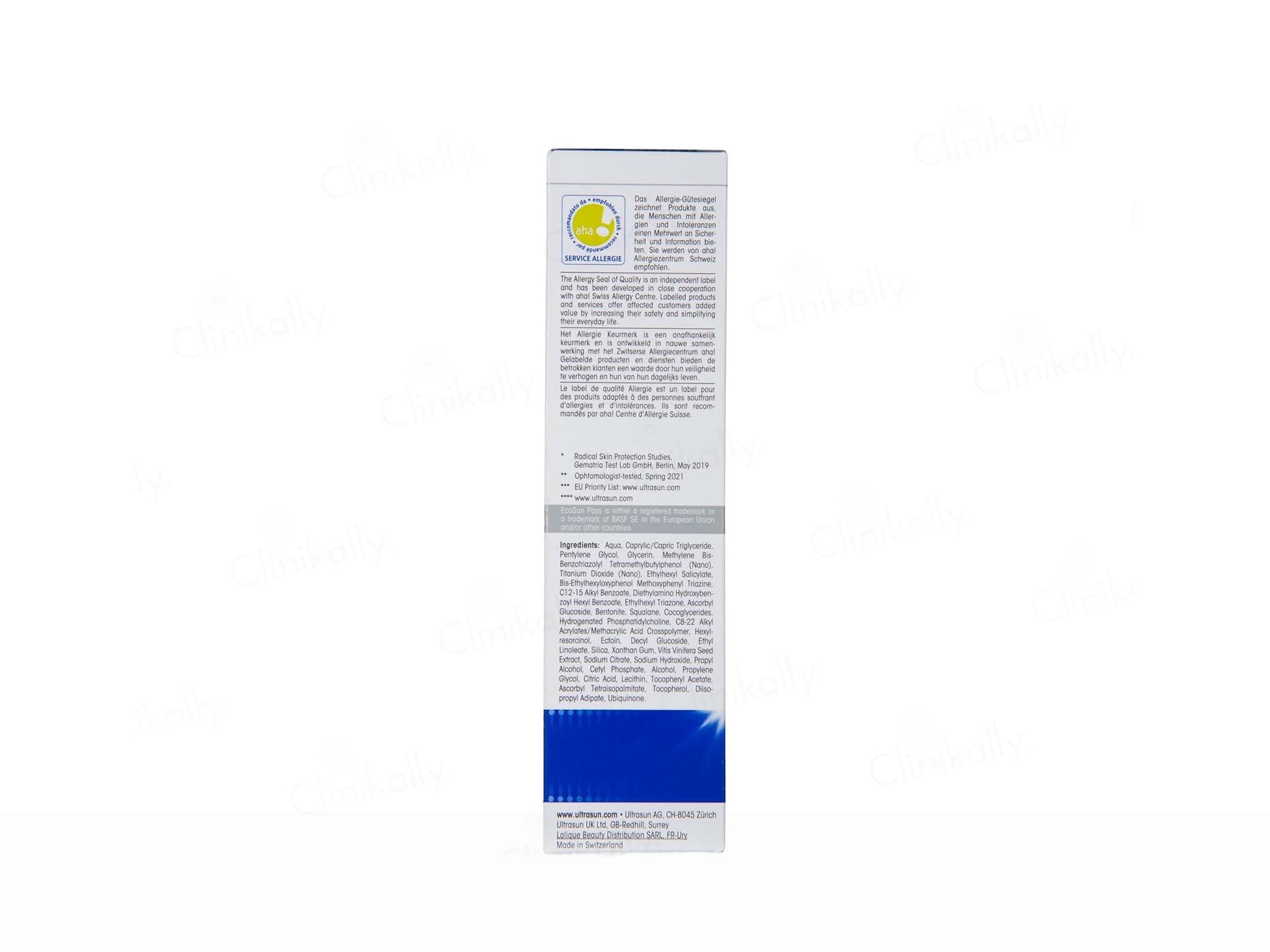 Ultrasun Photo Age Control Fluid Anti-Pigmentation Sunscreen SPF 50 PA++++