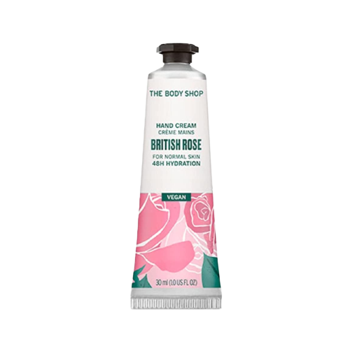 The Body Shop British Rose Petal Soft Hand Cream