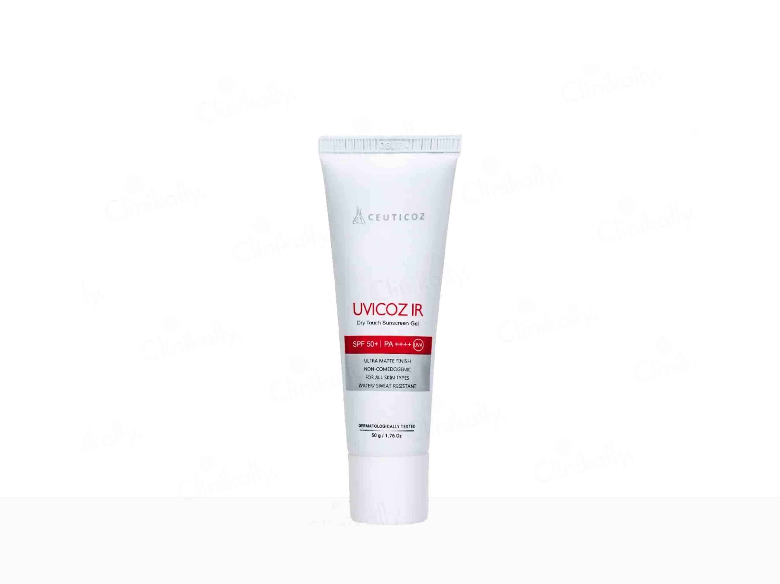 Uvicoz IR Ultra Matte Finish Dry Touch Sunscreen Gel SPF 50+ PA++++