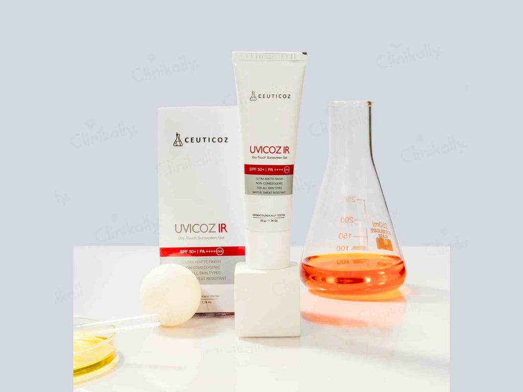 Uvicoz IR Ultra Matte Finish Dry Touch Sunscreen Gel SPF 50+ PA++++