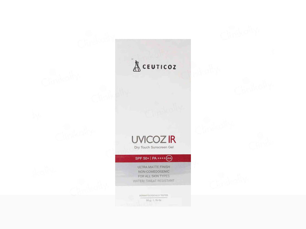 Uvicoz IR Ultra Matte Finish Dry Touch Sunscreen Gel SPF 50+ PA++++