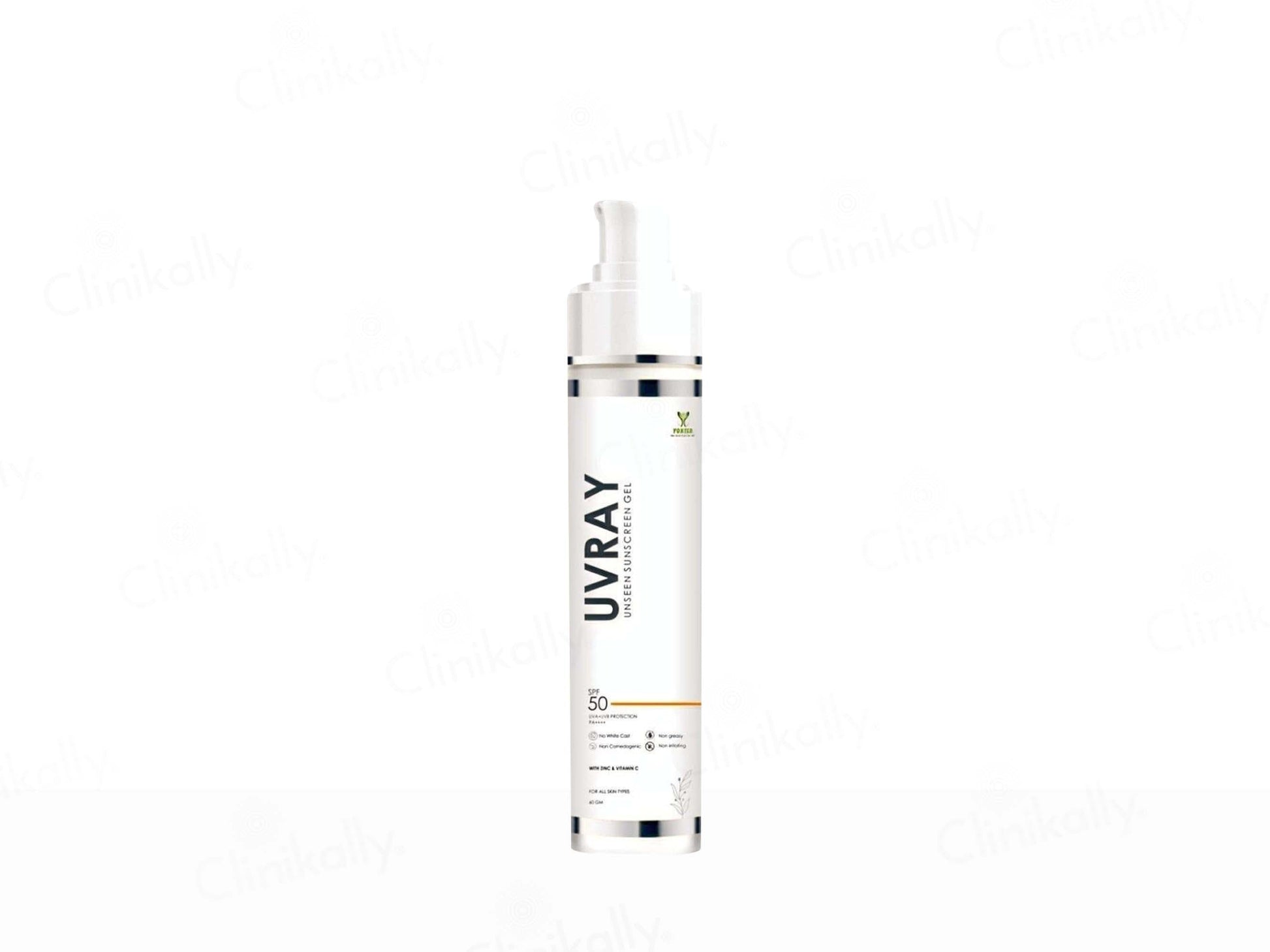 Uvray Unseen Sunscreen Gel SPF 50+ PA++++