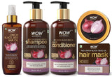 Wow Skin Science Onion Black Seed Oil Hair Care Ultimate 4 Kit