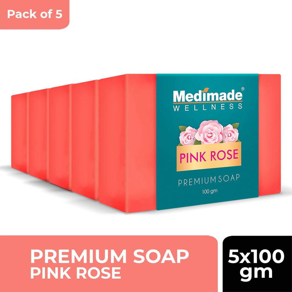 Medimade Wellness Pink Rose Premium Soap