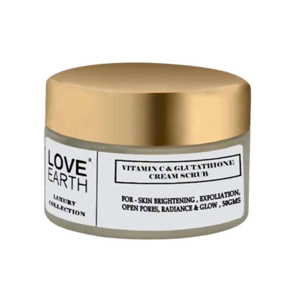 Love Earth Vitamin C & Glutathione Cream Scrub