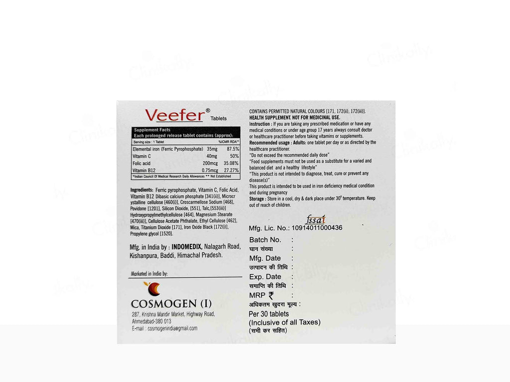 Veefer Tablet