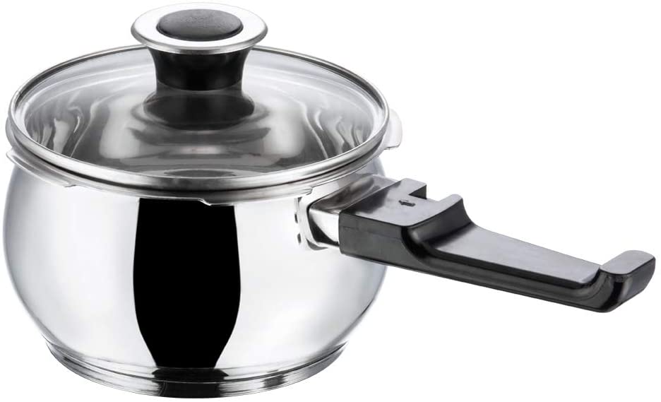 Vinod 1.5 Liter Splendid Plus Handi Stainless Steel Pressure cooker