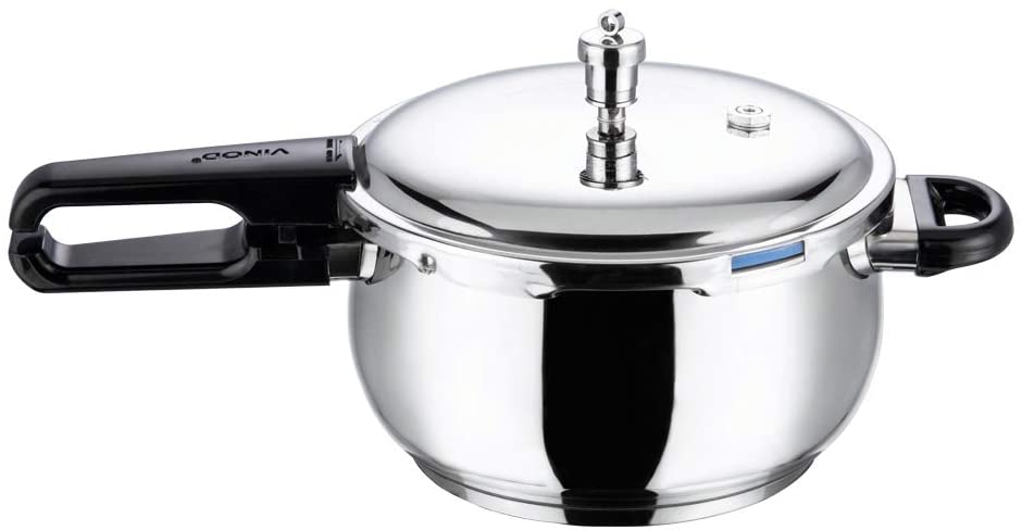 Vinod 3.5 Liter Splendid Plus Handi Stainless Steel Pressure Cooker