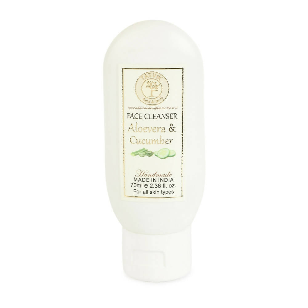 Tatvik Ayurveda Aloevera & Cucumber Face Cleanser