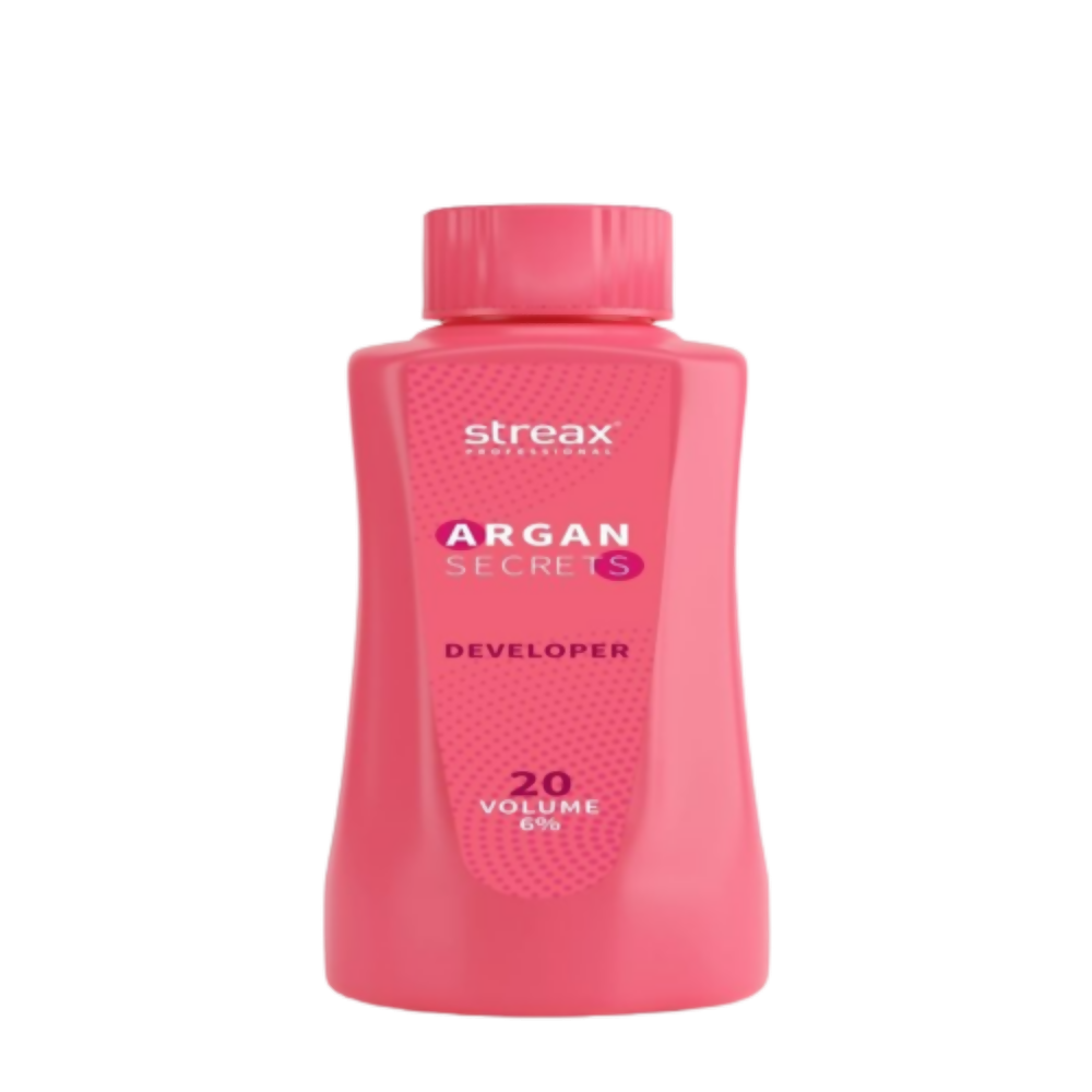 Streax Professional Developer For Argan Secrets Colourant - 20 Volume 6%