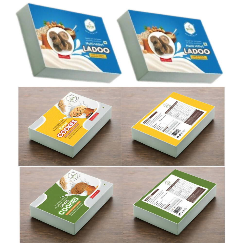 NutriMillets - Multi Millets Laddu + Nutrimillets Cookies Combo