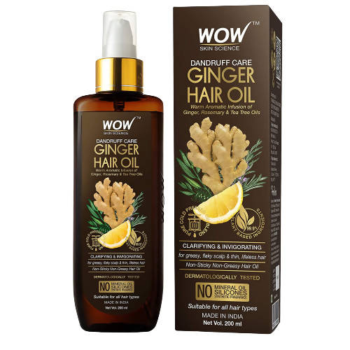 Wow Skin Science Ginger Hair Oil