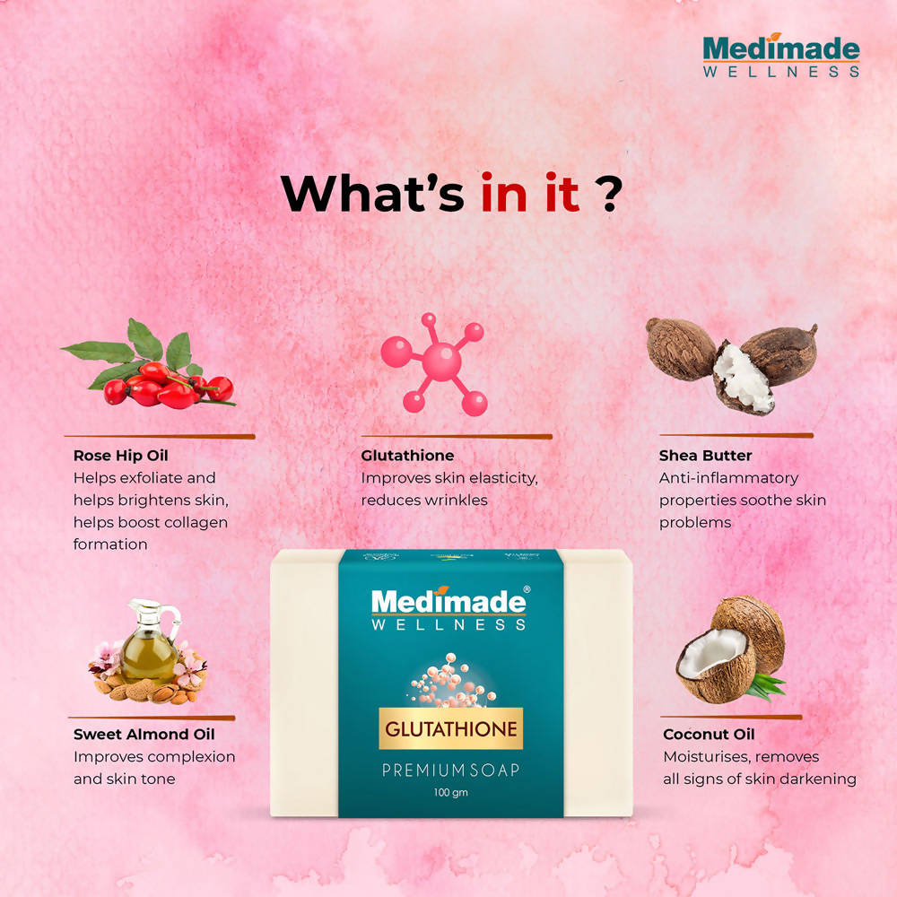 Medimade Wellness Glutathione Premium Soap