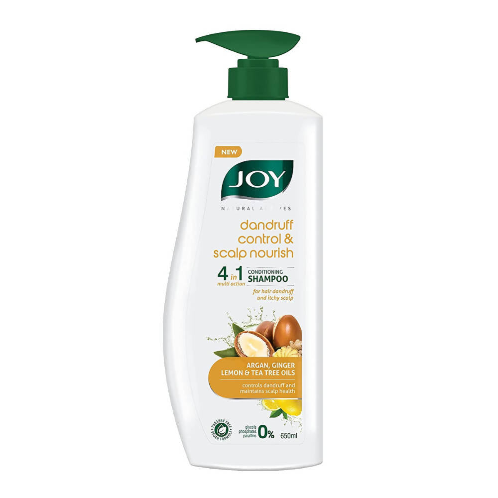 Joy Natural Actives Dandruff Control & Scalp Nourish Conditioning Shampoo