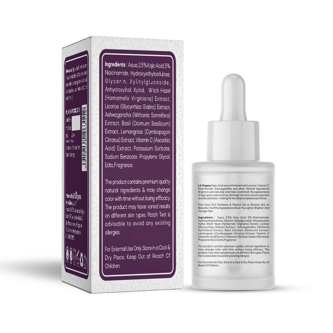 LA Organo 2.5% Kojic Acid Face Serum