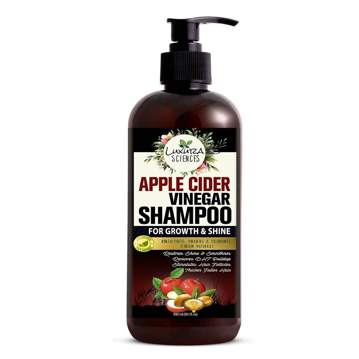 Luxura Sciences Apple Cider Vinegar Shampoo