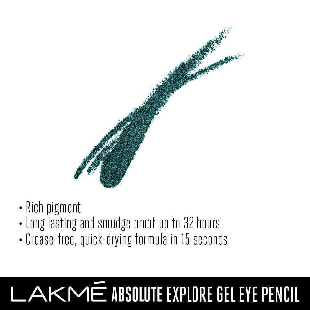 Lakme Absolute Explore Eye Pencil -Vibrant Azure