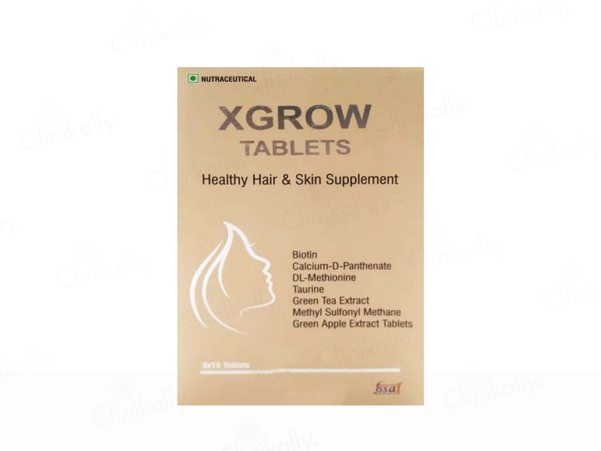 Xgrow Healthy Hair & Skin Supplement Tablet