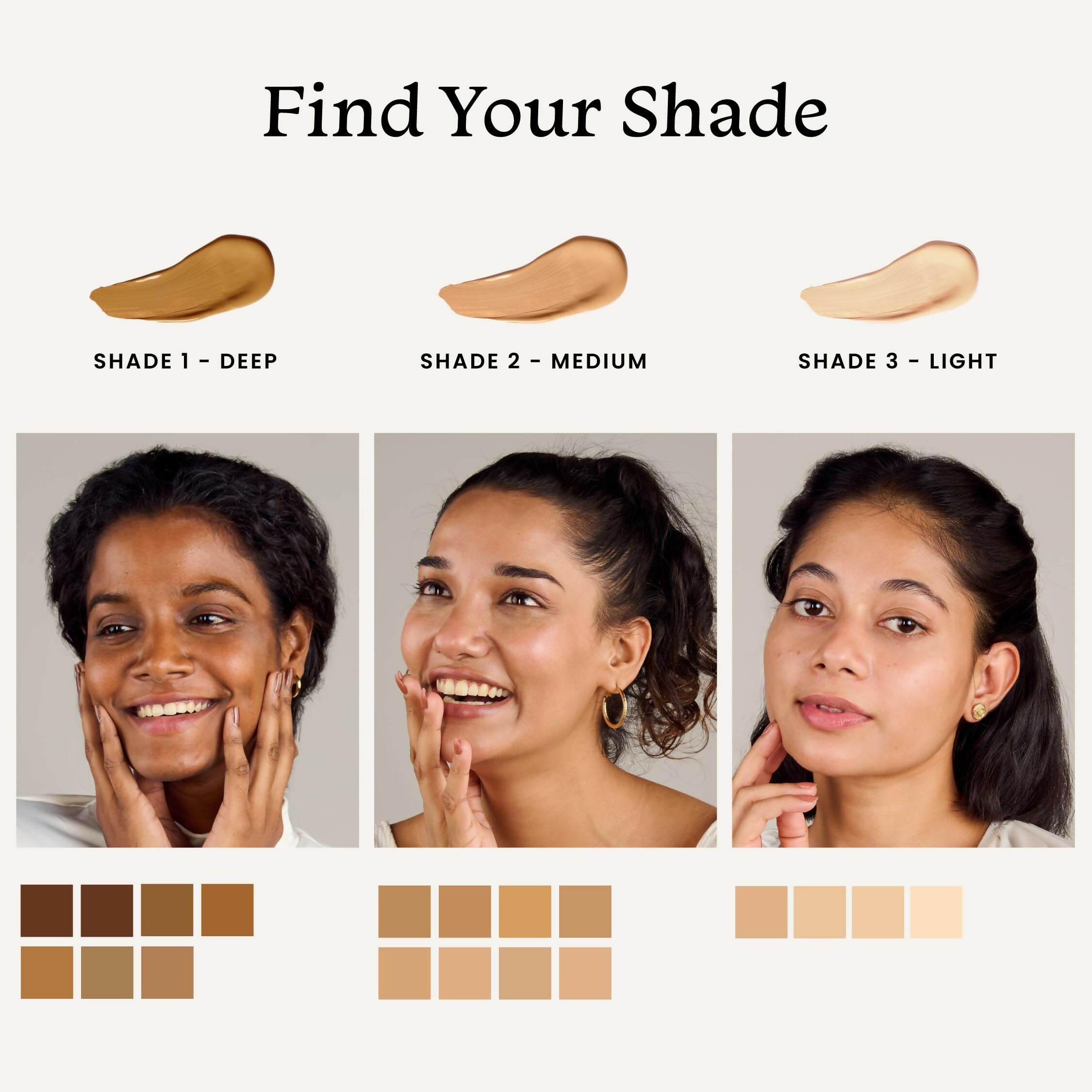 Foxtale Tinted Sunscreen SPF 50 PA++++ & Primer Shade 1 - Deep, Water Resistant with Dry-Touch Finish, Blurs Out Pores