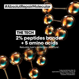 L'Oreal Professionnel Absolut Repair Molecular Shampoo & Rinse-Off Serum For Damaged Hair