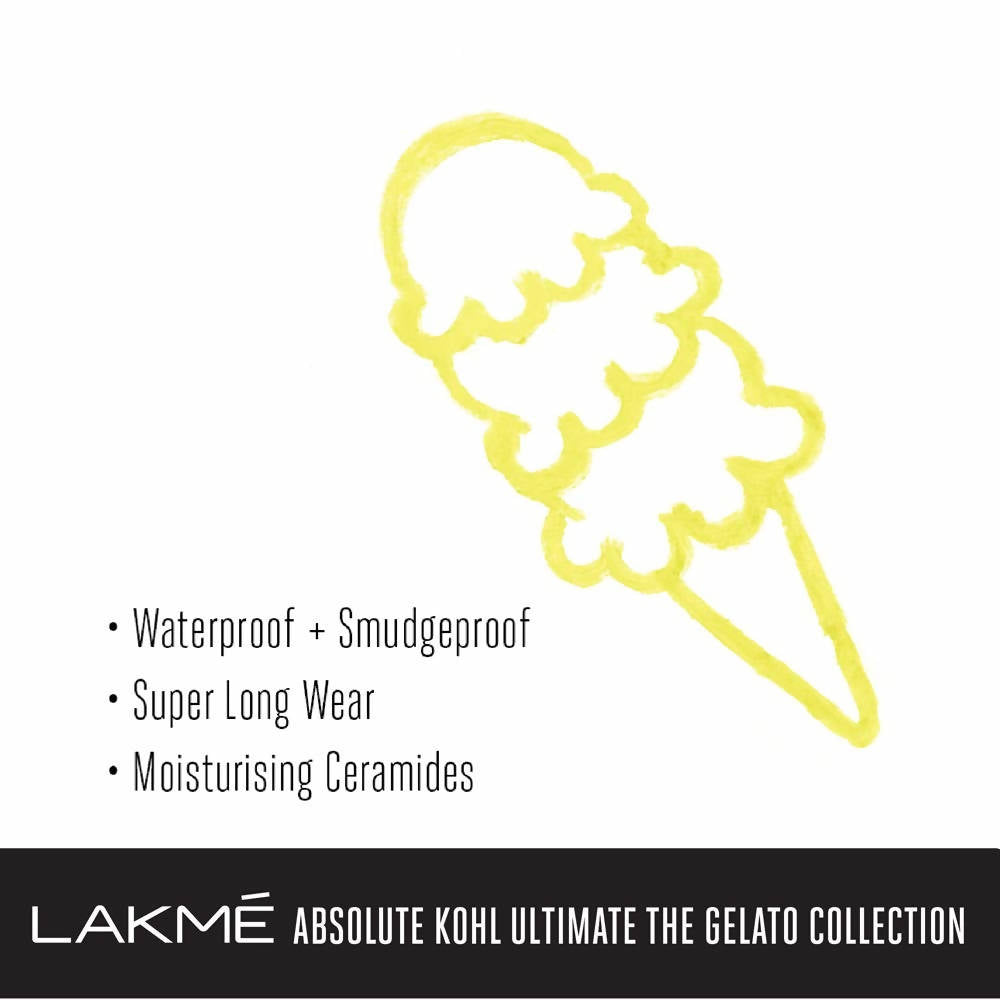 Lakme Absolute Kohl Ultimate The Gelato Collection 08 - Limoncello