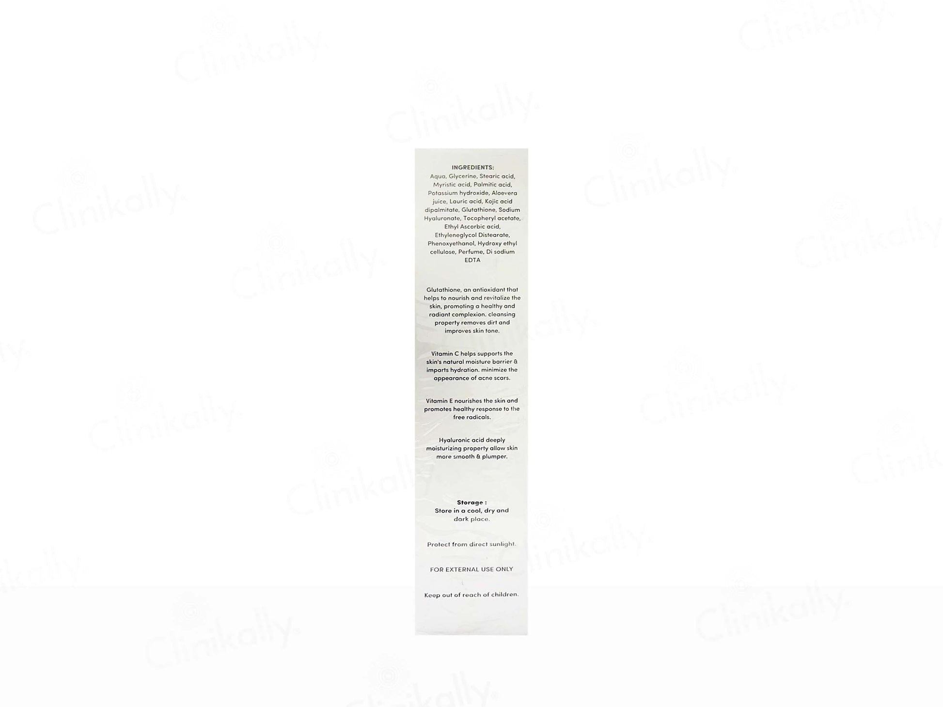 Yorglo Glutathione Face Wash